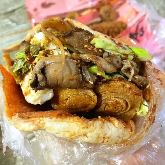 夹饼